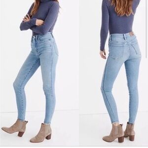 Madewell High Waisted Skinny Jeans